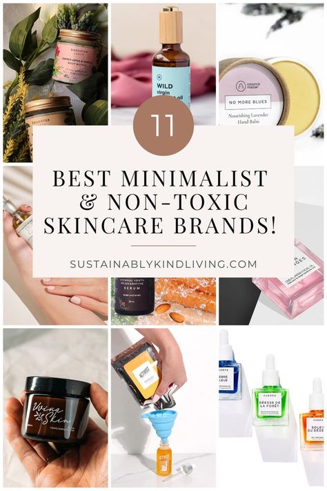 Because why invest in 10 questionable formulas when you can achieve the same results with a powerful 3-step skincare routine? The best minimalist skincare brands listed below offer amazing solutions to treating acne, clogged pores, uneven texture, and dry skin But, that’s not all! Our chemical-free products list also includes stellar recommendations for oily skin, combo skin, and super sensitive skin. No matter your needs, the non-toxic skincare brands below have you covered. Minimalist Skincare Products, Healthy Skin Care Routine, Nontoxic Beauty, Skin Care Products Design, Minimalist Skincare, Treating Acne, Toxic Skincare, Skincare Brands, Combo Skin