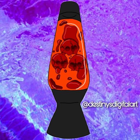 Lava Lamp Art Drawing, Cartoon Lava Lamp, Monster Lava Lamp, Spooky Lava Lamp, Skull Lava Lamp, Lamp Tattoo, Silhouette Vinyl, Adult Coloring Book Pages, Skull Tattoos