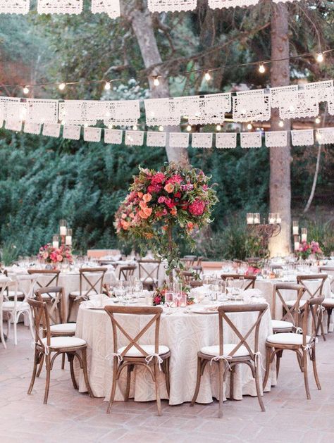 Spanish-inspired wedding table decor: http://www.stylemepretty.com/2017/05/22/spanish-wedding-rancho-las-lomas/ Photography: McCune - http://mccune-photography.com/ High Society Wedding, Mexican Inspired Wedding, Mexican Themed Weddings, Hacienda Wedding, Spanish Wedding, Boda Mexicana, Mexican Wedding, Morse Code, Mexico Wedding