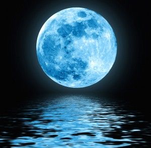 Full blue moon over water with reflections Moon Over Water, Full Blue Moon, Moon Lover, Blue Board, Mystic Moon, Arte Alien, Luna Moon, Shoot The Moon, Moon Eclipse