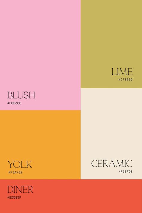 Bold shades for your spring colour projects | Designed by Studio Pie, Branding & Squarespace Web Design. Palette Design, Brand Color Palette, Color Palette Design, Color Inspo, Color Stories, Design Graphique, Colour Palettes, Color Pallets, Colour Schemes