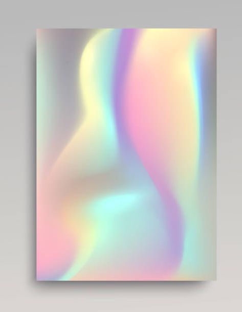 Holographic Wallpaper, Posters Background, Holographic Wallpapers, Holographic Background, Smooth Transitions, 카드 디자인, Futuristic Art, Art Style Inspiration, Free Vector Art