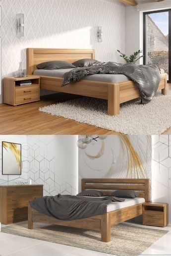 Beautiful Bed Designs, Simple Bed Designs, Design Ložnic, Timeless Simplicity, Wood Bed Design, Bed Frame Design, Wooden Bed Design, Bunk Bed Designs, Luxury Bed Sheets