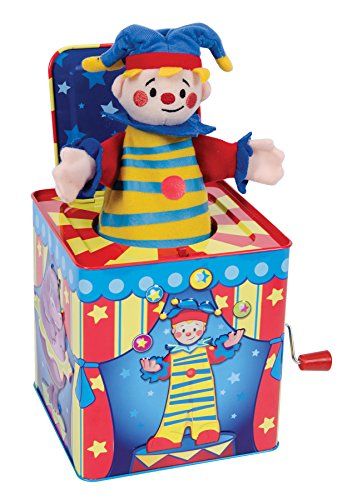 Silly Circus Jack in the Box ** Check this awesome product by going to the link at the image.Note:It is affiliate link to Amazon. Circus Toy, Pop Goes The Weasel, Jack In The Box, Circus Theme, Musical Toys, Tin Boxes, Baby Play, Classic Toys, Toy Boxes