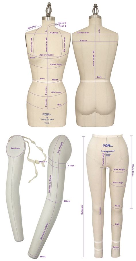 PGM Pro 605A Womens Ladies Professional Head to Toe Dress Form & Stand at AllBrands.com Dress Form Patterns, Dress Form Pattern, Dress Form Stand, Full Body Dress Form, Professional Dress Form, Sewing Dress Form, Amp Stand, Sewing Measurements, Fashion Vocabulary