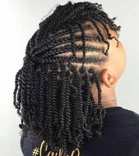 Double Twist Hairstyles, Twist For Natural Hair, Natural Twist Hairstyles, Natural Hair Twist Styles, Natural Hair Flat Twist, Crochet Quotes, Twist Cornrows, Braids Men, Flat Twist Hairstyles