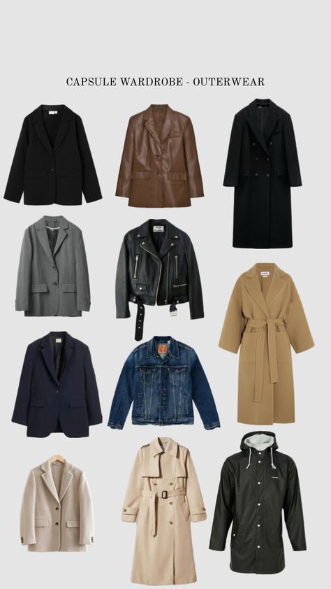 capsule wardrobe - outerwear Connect With People, Your Aesthetic, Creative Energy, Capsule Wardrobe, Energy, Wardrobe