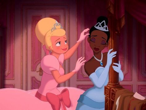 Charlotte La Bouff, Old Disney Movies, Tiana Disney, Tiana And Naveen, Prince Naveen, The Frog Prince, Princesa Tiana, Film Disney, Princess And The Frog