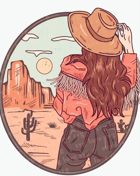 Western Tattoos, Cowgirl Art, Cowgirl Aesthetic, Western Aesthetic, Cute Shirt Designs, Cowboy Art, Cute N Country, Western Cowgirls, Western Cowgirl