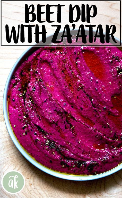 Maydan's Beet-Labneh (or Greek Yogurt) Dip | Alexandra's Kitchen