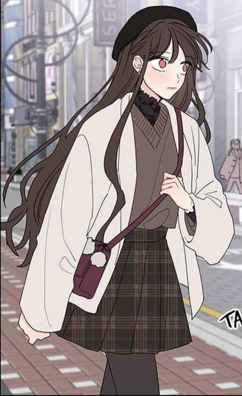 Anime Office Outfit, Modern Manhwa Clothes, New Year's Taste Manhwa, Manhwa Outfits Modern, Korean Webtoon Art Style, Webtoon Female Characters, Webtoon Style Drawing, Korean Manhwa Art Style, Webtoon Women