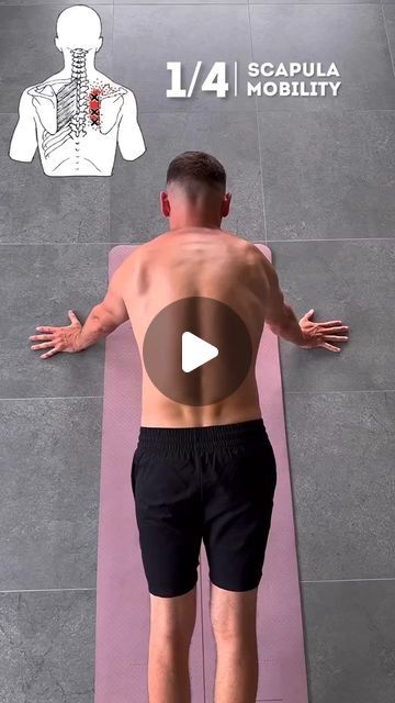 grow_calisthenics01 on Instagram: "4 exercises for back pain and scapula mobility 💪🏼 @makarin Do these exercises regularly for 20 repetitions. Liked the video - like, save and share with friends #back #backpain #workout #scapula #fitness #exercise #pilates" Scapula Mobility, Backpain Workout, Scapula Pain, Scapula Exercises, Exercise Pilates, Exercises For Back Pain, Exercises For Back, Mobility Exercises, Back Pain Exercises