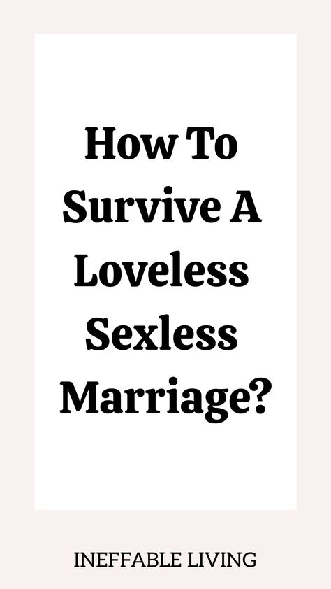 What Is a Loveless Sexless Marriage? A loveless sexless marriage refers to a marital relationship where there is little or no emotional intimacy and no sexual activity between the partners.  It is a situation where the couple experiences a lack of affection, connection, and desire for one another.  Each couple’s experience may differ, but generally, a loveless sexless marriage is characterized by a significant absence of emotional and physical intimacy. No Intimacy In Marriage, Couple Experiences, Marriage Without Intimacy, Lack Of Affection, Dysfunctional Family Roles, What Is Intimacy, Family Quiz, Relationship Expectations, Family Roles