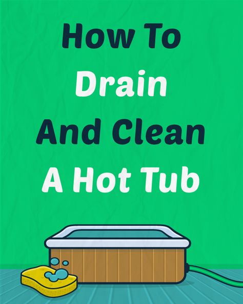 Hot Tub Care Tips, Cleaning Hot Tub, Hot Tub Landscaping, Hot Tub Time Machine, Hot Tub Patio, Diy Hot Tub, Heated Towel Rack, Hot Tub Deck, Jetted Bath Tubs