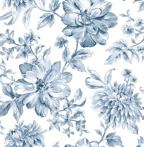 Grey Metallic Wallpaper, Floral Design Wallpaper, Blue Floral Wallpaper, Silver Wallpaper, Arte Van Gogh, Metallic Wallpaper, Wallpaper Rolls, Wallpaper Collection, Stunning Wallpapers