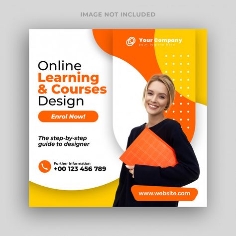 Online courses social media post banner ... | Premium Psd #Freepik #psd Courses Design, Course Poster, Poster Design Layout, Digital Marketing Design, Graphic Design Course, Graphic Design Flyer, Social Media Poster, Simple Designs To Draw, English Course