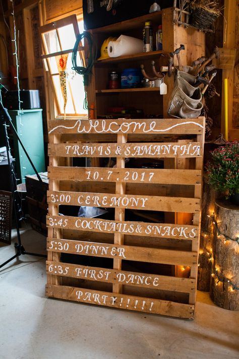 Pallet Schedule Wedding, Pallet Itinerary Wedding, Wedding Schedule Pallet, Pallet Timeline Wedding, Pallet Wedding Schedule, Pallet Signs For Wedding, Pallets For Wedding Decor, Pallet Backdrop Wedding, Wedding Pallet Signs