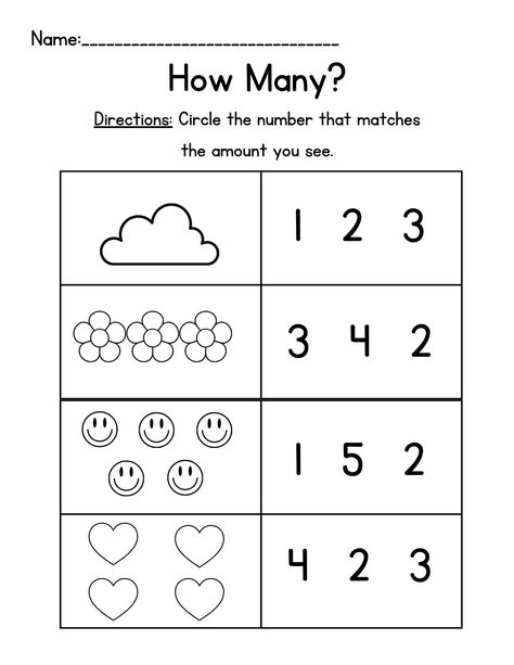 This Pre-K number packet includes 5 printable PDF worksheets. 1 To 5 Worksheet Preschool, Kindergarden Worksheet Printable Abc, Kindergarten And 1st Grade Activities, Three Year Old Worksheets, Pre K Lesson Plans Free, Pre K Homework Free Printable Preschool Worksheets, Simple Math Worksheets For Preschoolers, Kindergarten Subjects Homeschool, Vpk Worksheets Free Printables