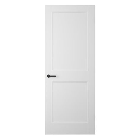 Howdens Elmbridge White Primed 2 Panel Door 2 Panel Door, Stella Maris, Internal Door, Panel Door, Traditional Styles, Internal Doors, Panel Doors, Joinery, Traditional Style