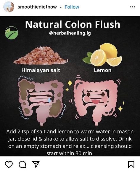 Colon Flush, Cleaning Your Colon, Colon Cleanse Recipe, Sick Remedies, Toxic Waste, Colon Health, Makanan Diet, Home Health Remedies, Herbs For Health