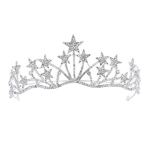 Bridal Crown Tiara, Tiara Headpieces, Vintage Tiara, Crown For Women, Wedding Headdress, Star Headband, Rhinestone Crown, Day Weddings, Crown Headband