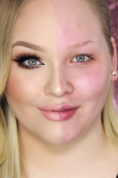 YouTuber NikkieTutorials Shuts Down Makeup Shamers With An Incredible Transformation 60 Makeup, Pageant Makeup, Tutorials Makeup, Natural Makeup Tips, Complete Makeup, Makeup Before And After, Hacks Beauty, Total Beauty, Power Of Makeup