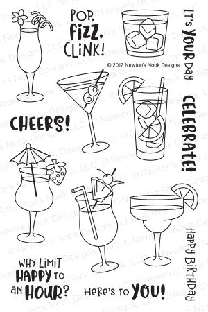 Newton's Nook Designs COCKTAIL MIXER Clear Stamp Set NN1707S02 Cocktails Drawing, Cocktail Theme, Cocktail Mixer, Fancy Cocktails, Cocktail Mixers, Bullet Journal Themes, Journal Themes, Bullet Journal Inspo, Bullet Journal Doodles