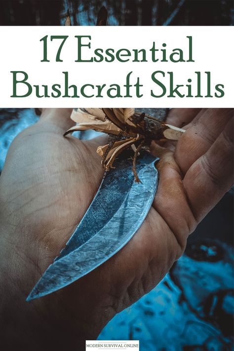 Skills are absolutely crucial when surviving in the wild. Here are 17 to start practicing today, before you need them. #survival #skills #bushcraft #wildernesssurvival Survivor Tips, Skills List, Survival Skills Emergency Preparedness, Nomadic Life, Minecraft Houses Survival, Bushcraft Shelter, Bushcraft Skills, Survival Items, Surviving In The Wild