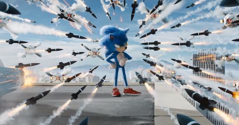 Live-Action Sonic Reimagined by Edward Pun Viewtiful Joe, Max Schneider, Tika Sumpter, Mary Louise Parker, Hedgehog Movie, Speed Of Sound, Blue Hedgehog, Live Action Movie, Kids' Movies