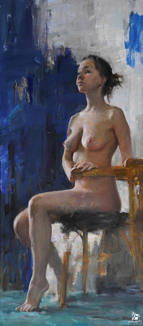 ArtStation - Figure Painitng by Ivan Loginov, Grafit Studio Nude Artwork, Break The Rules, Human Anatomy Art, Female Art Painting, Figure Sketching, Anatomy Art, Bari, Figure Painting, Art Reference Poses