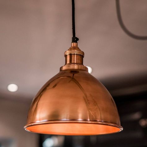 Are you interested in our copper pendant? With our copper lighting you need look no further. Copper Pendant Light Kitchen, Copper Pendant Lights Kitchen, Copper Fixtures, Pendant Light Kitchen, Dark Dining Room, Interiors Kitchen, Elegant Kitchen Design, Copper Fixture, Edison Bulbs