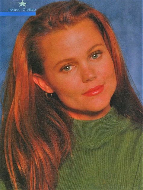 Belinda Carlisle photographed in Smash Hits magazine. 1989. Smash Hits Magazine, Belinda Carlisle, You Mad, Carlisle, Pop Fashion, Magazine, Photographer, Hair