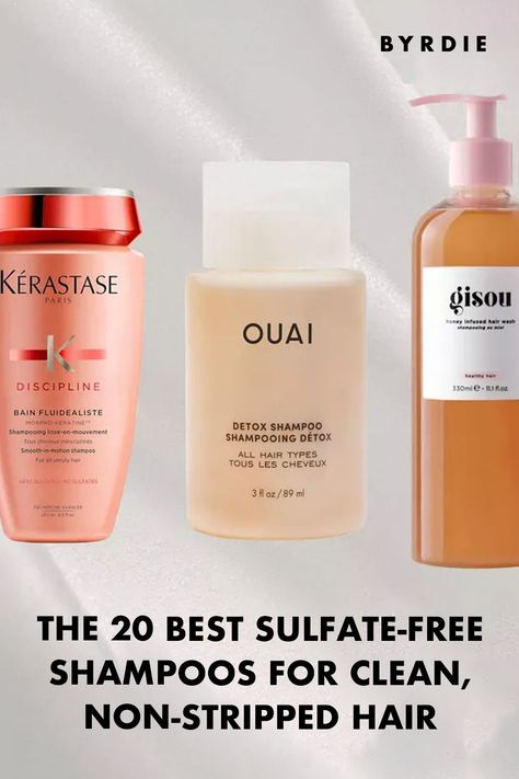 The 20 Best Sulfate-Free Shampoos of 2024 Best Shampoo For Healthy Hair, Best Sulfate Free Shampoo, Shampoo Without Sulfate, Best Clarifying Shampoo, Hair Clean, Strong And Healthy, Clarifying Shampoo, Sodium Lauryl Sulfate, Dry Damaged Hair