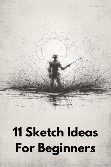 New to sketching and not sure where to start? These sketch ideas for beginners are perfect for those just starting out, providing easy-to-follow prompts and techniques to build your confidence. Sketching Prompts Beginner, Sketch For Sketchbook, Easy Landscape Sketches For Beginners, What To Draw As A Beginner, Cool Art Drawings Pencil, How To Pencil Sketch, Easy Sketches For Sketchbook, Abstract Art Pencil Sketch, Starting To Draw