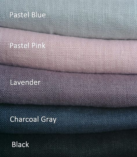 Color options Lavender Duvet, Dark Grey Bedding, Black Bed Linen, Linen Bedding Natural, Window Seats, Gray Duvet Cover, Grey Linen Bedding, Bed Linens Luxury, Linen Pillow Covers