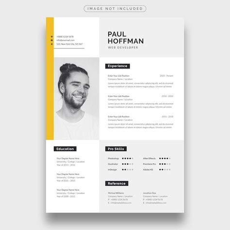 Cv Design Professional, Resume Portfolio, Cv Original, It Cv, Graphic Design Cv, Resume Advice, Design Thinking Process, Graphic Desi, Modern Cv