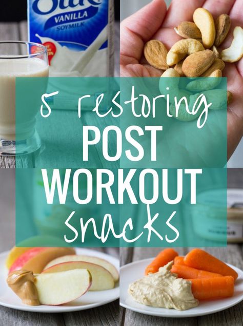 5 Restoring Post-Workout Snacks - Making Thyme for Health #postworkoutsnacks #postworkout #healthysnacks Healthy Workout Snacks, Post Workout Snack, Natural Pre Workout, Quick Healthy Dinner, Post Workout Snacks, Workout Snacks, After Workout, Quick Healthy, Snack Ideas