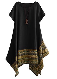 Stil Boho, Tee Shirt Dress, Different Dresses, Linen Short, Short Long, Kurti Designs, Ethnic Fashion, Tunic Dress, African Fashion