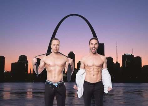 Back by popular demand The Naked Magicians returns to St. Louis after last year’s incredible sold-out performance. The show strips away the top hats and capes for full-frontal illusions complete with magic, muscles and endless laughs when it takes the stage, Oct. 19-21, at the Playhouse at Westport Plaza. Boom Town, Full Frontal, Top Hats, The Stage, Top Hat, The Magicians, St Louis, Muscles, Take That