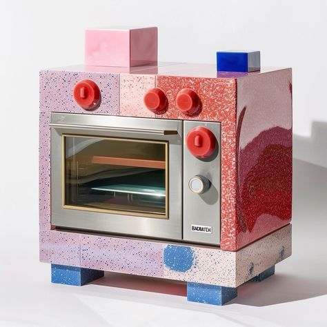 Holy oven of God, I could’ve cooked a few batches in this baby! 🩷💙❤️ A concept by @badbatch 😇 #caker #bakinglove #bakingtools #cakedecorating #kitcheninspo #retrokitchen #colourfulkitchen #bakerydesign #bakerylove #cakemakerlife #cakeideas #kitchenappliances #kitchendecor #ai #designconcept #kitchengoals #retrokitchenware #kitchentrends #ovens #ovenbaked #ovenrecipes #ovencooked #ovencooking Colourful Kitchen, Retro Kitchenware, Food Package, Bakery Design, Bad Batch, Cake Makers, Oven Cooking, Oven Recipes, Kitchen Trends