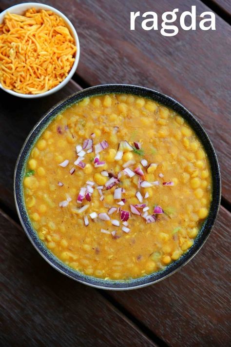 ragda recipe | how to make ragda for ragda patties | ragda for chaat recipes Ragda Recipe, Ragda Patties, Aloo Tikki Recipe, Aloo Tikki, Pani Puri, Gravy, Peas, Photo And Video