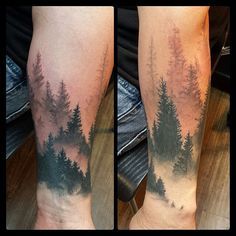 1000+ ideas about Forest Tattoos on Pinterest | Tree Tattoos ... Tattoo Mountains, Guru Tattoo, Natur Tattoo Arm, Mountains Tattoo, Tattoo Band, Hipster Tattoo, Tattoo Diy, Nature Tattoo Sleeve, Tattoo Trend