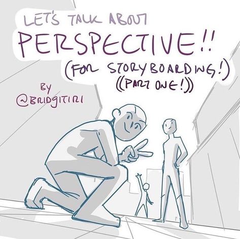 How To Practice Perspective Drawing, Upward View Perspective, Person From Below Perspective, Perspective Drawing From Below, Person In Perspective, Storyboard Perspective, 2d Perspective Drawing, Perspective Drawing Person, Person Perspective Drawing