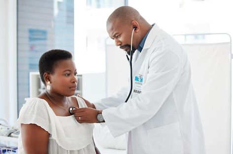 Healthcare doctor listening to patient h... | Premium Photo #Freepik #photo #doctor-patient #doctor-checkup #medical-help #doctor-consultation Medical Consultation, Low Blood Pressure, Health Conscious, Urgent Care, Medical University, Health Check, Medical Services, Blood Pressure, Disease