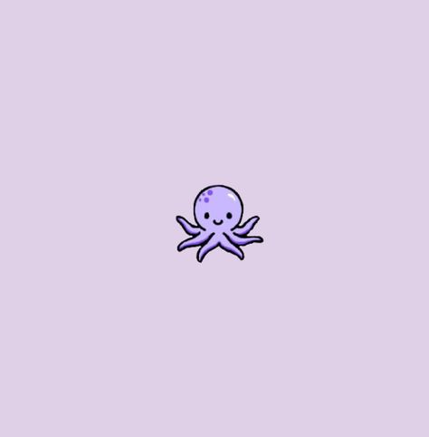 Cute Octopus Wallpaper, Octopus Icon, Octopus Wallpaper, Baby Octopus, Baby Club, Cute Octopus, Octopus Tattoo, Crochet Daisy, Cute Easy Drawings