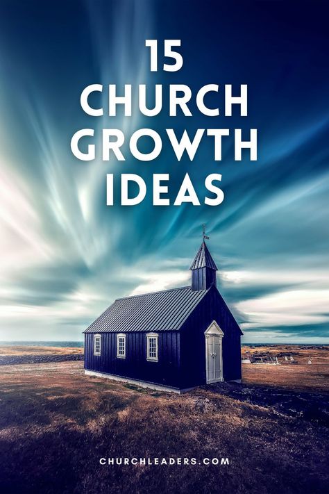 Not every church is the same. What works for one may not work for another. To help spark new ways to improve your church, Church Fuel recommends these church growth ideas. #churchgrowth #smallchurch #largechurch #churchoutreach Ch Activities, Christian Attitude, Church Visitor Gifts, Church Leadership, Church Fellowship, Church Outreach, Church Marketing, Outreach Ministry, Church Ministry