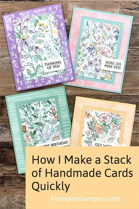 Stampinup 2023 Cards, Stampin Up 2022 2023 Cards, Paper Craft Cards Handmade, Stampin Up Quick And Easy Cards Simple, Using Scraps To Make Cards, Stampin Up Just A Note, Diy Cards Handmade Simple, Easy Stampin Up Cards, Card Layouts Templates