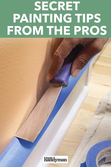 Painting Walls Tips, House Painting Tips, Home Remodeling Diy, Professional Painters, Up House, Painting Trim, Diy Home Repair, Camping Ideas, Home Repairs