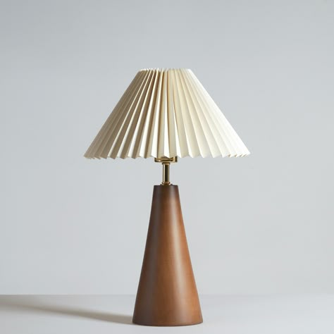 Japandi Table, Japandi Lamp, Brighton Townhouse, Lamp Office, Wooden Table Lamp, Wood Lamp Shade, Classic Table Lamp, Office Materials, Lamp Wood