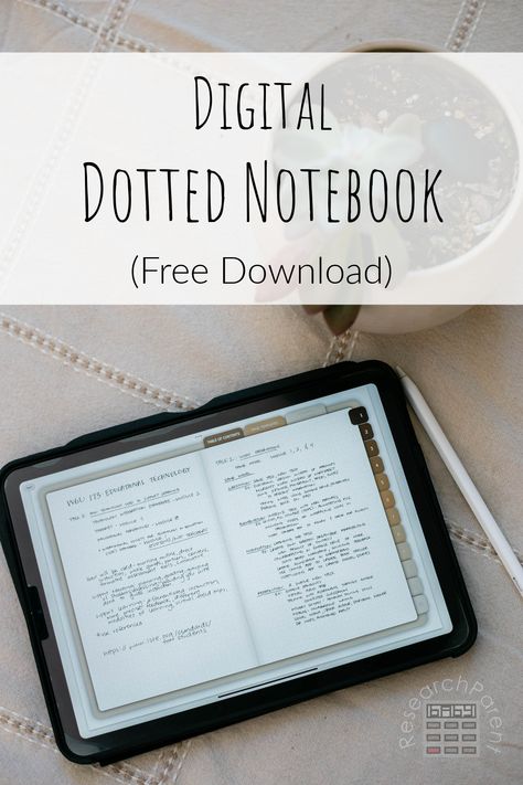 digital dotted notebook A5 Journal Ideas, Busy Mom Planner, History Printables, Free Digital Planner, Free Notebook, Family Schedule, History Curriculum, Dotted Notebook, Mom Planner